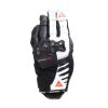 Dainese REACTO CARBON  SHORT WMN sportovní rukavice černé/bílé/fluo-červené vel.M
